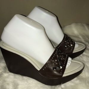 Donald J. Pliner Studded Slides, Size 10